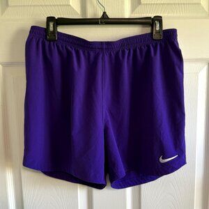 Nike Women's Venom III Purple Dri-Fit Soccer Shorts Size Medium